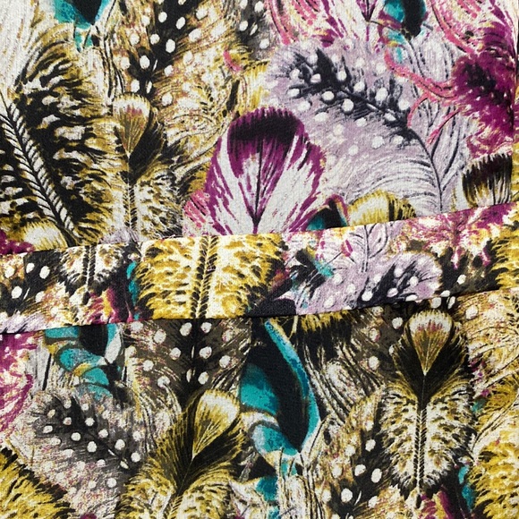 Anthropologie LEIFSDOTTIR FEATHER FIESTA DRESS Size 0 VGC - Picture 6 of 8